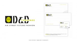 Logo design e immagine coordinata di d&d Tendenze