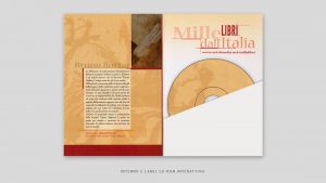 Interno e label CD-ROM interattivo