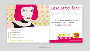 Manifesto di 6 metri per 3, di arte e fascino