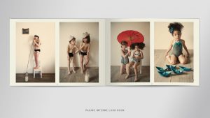 Pagina interna look book di Detta Dada