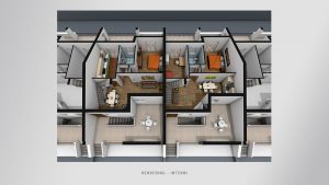 Rendering - interni