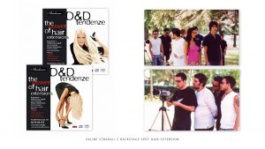 Paline stradali e backstage dello spot Hari extension