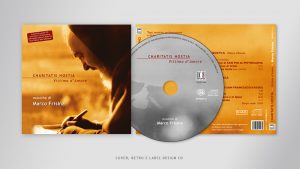 Cover, retro e label design CD
