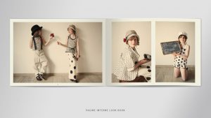 Pagina interna look book di Detta Dada