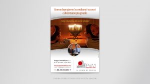Pagina pubblicitaria per rivista Shalom
