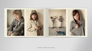 Pagina interna look book di Detta Dada