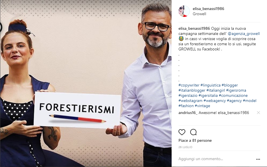 instagram elisa e luca - Growell