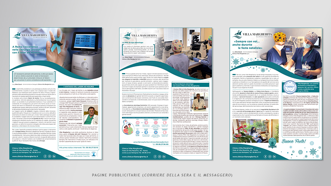 Pagine pubblicitarie_Villa Margherita